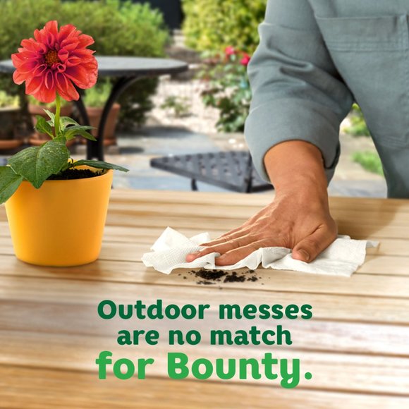 Bounty Select-a-Size Paper Towels, 8 Triple Rolls, White - Picture 13 of 16